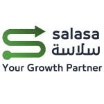 شعار شركة سلاسة - شريك النمو لتطوير حلول الشحن والتوصيل-شركاء الجدوى - دراسة جدوى المشاريع